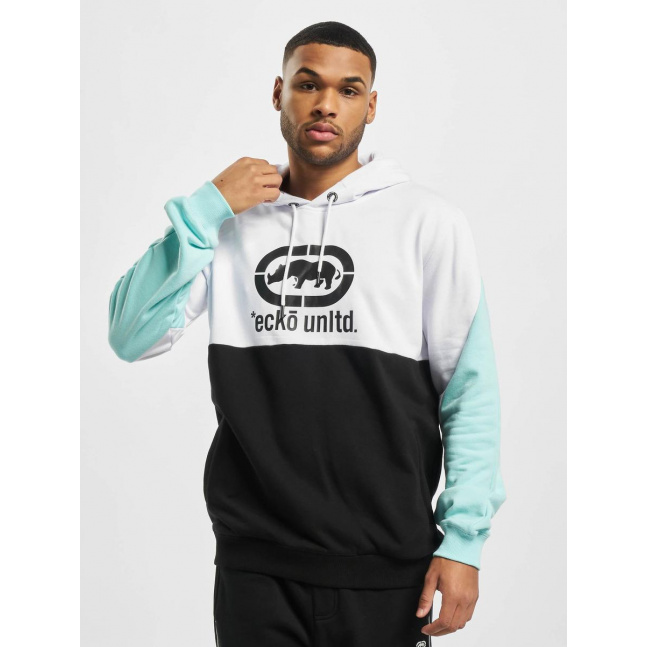 Hoodie Roto in white