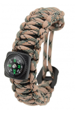 Náramek Cattara OUTDOOR s kompasem a doplňky