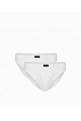 Pánské slipy ATLANTIC Sport 2Pack - bílé