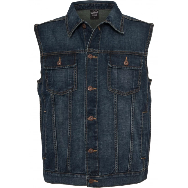 Džínová vesta denimblue