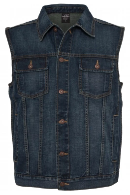 Džínová vesta denimblue