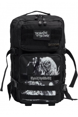 Batoh Iron Maiden US Cooper Large Eddy Glow černý