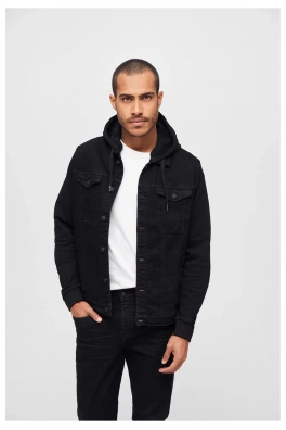 Cradock Denim Sweat Jacket černo/černá