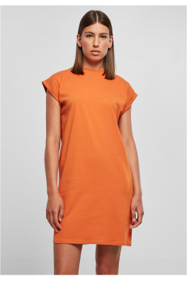 Dámské šaty Turtle Extended Shoulder oranžové