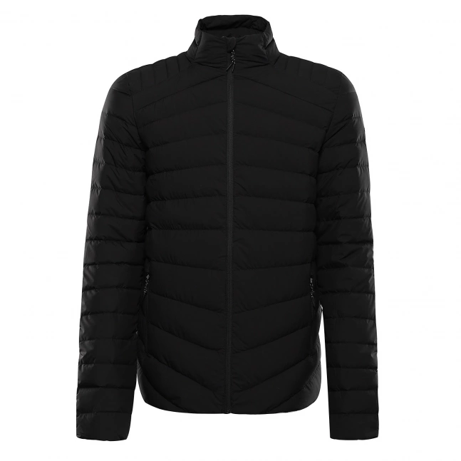 Pánská péřová bunda ALPINE PRO RETER black