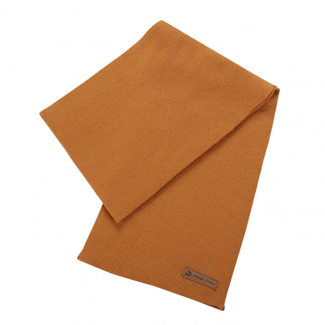 Pletená šála ALPINE PRO ESKARNE 2 golden oak Pletená šála ALPINE PRO ESKARNE 2 golden oak