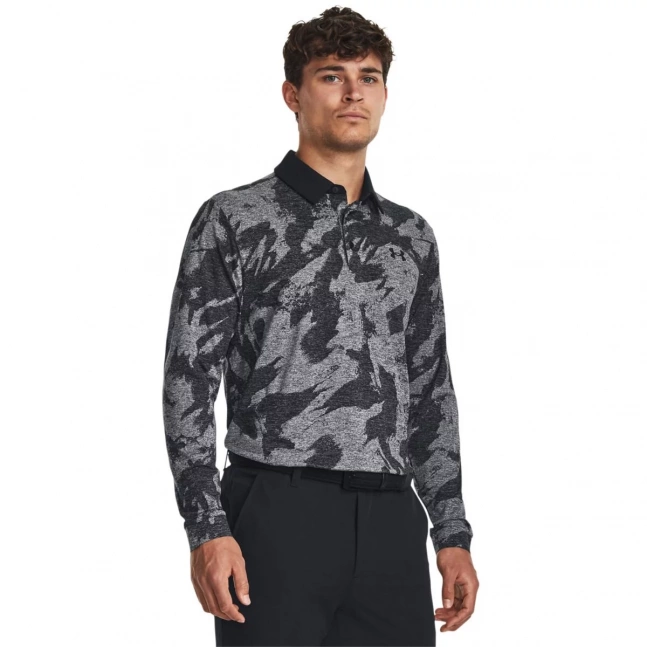 Pánské polo tričko Under Armour Playoff Jacquard LS Polo