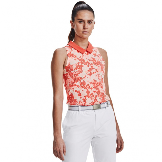 Dámské polo tričko bez rukávů Under Armour Zinger Rise Slvls Polo