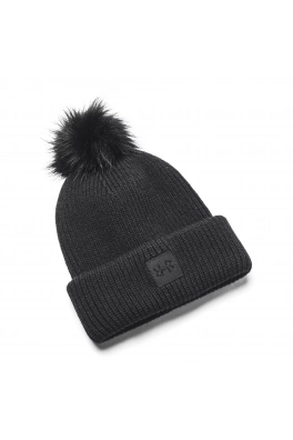 Dámský pletený kulich Under Armour Halftime Ribbed Pom