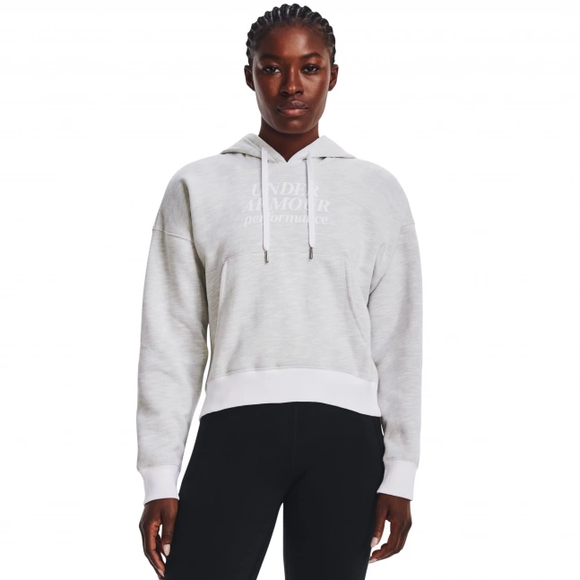 Dámská bavlněná mikina Under Armour Essential Script Hoodie