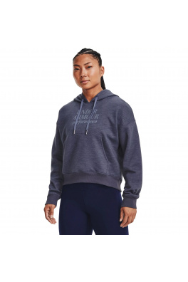 Dámská bavlněná mikina Under Armour Essential Script Hoodie