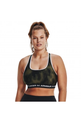 Dámská sportovní kompresní podprsenka Under Amour Crossback Mid Print