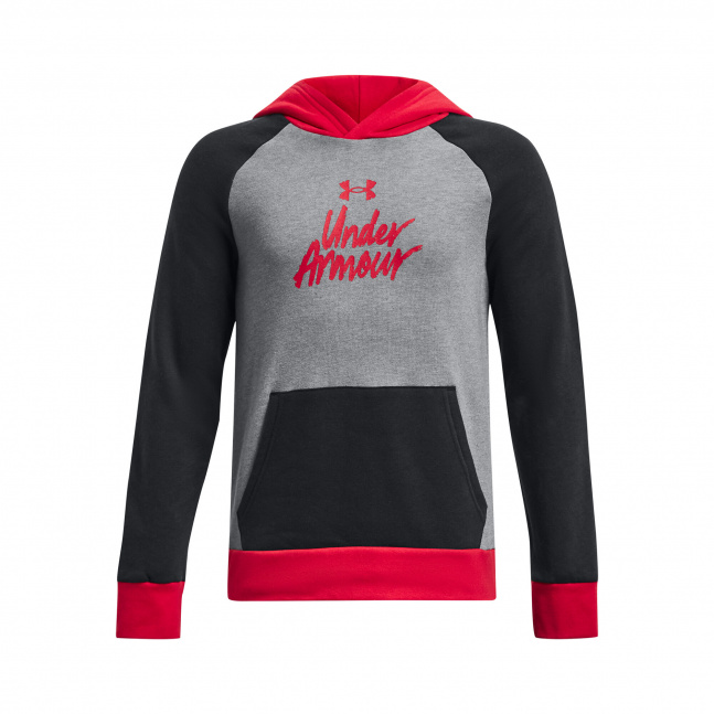 Chlapecká mikina Under Armour Rival Fleece Script CB HD
