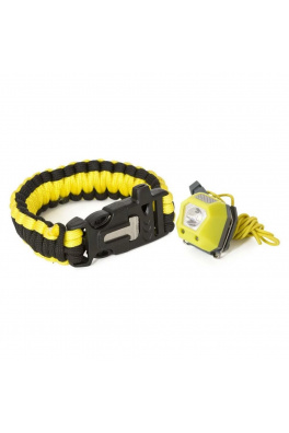 Trespass NUBBET SURVIVAL KIT čelovka žlutá