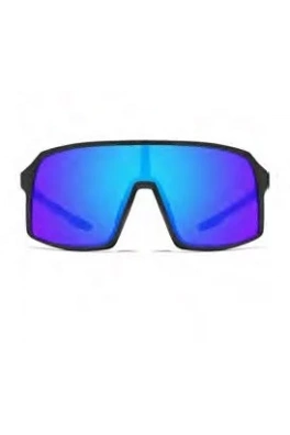 Sportovní sluneční brýle WAYE - 7 Matt Black w Blue Multi lens Cat. 3