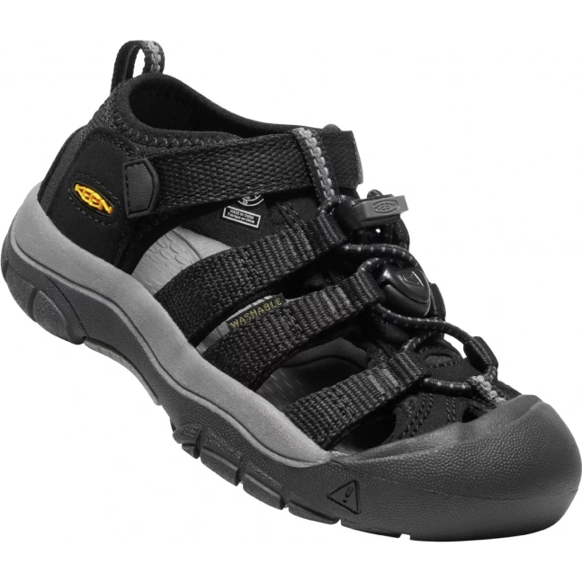 Keen NEWPORT H2 CHILDREN black/keen yellow