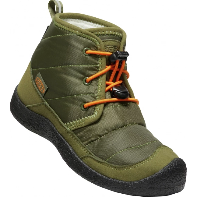 Keen HOWSER II CHUKKA WP YOUTH capulet olive/russet orange