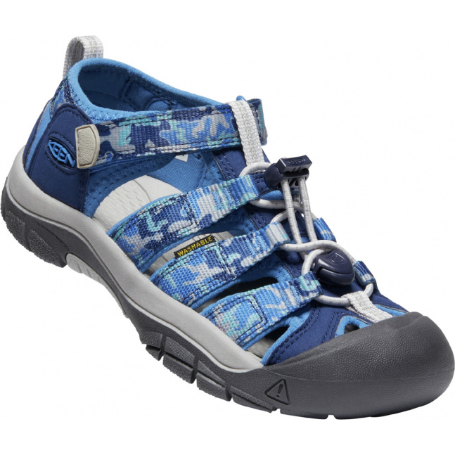 Keen NEWPORT H2 YOUTH camo/bright cobalt