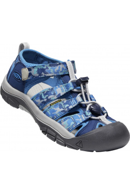 Keen NEWPORT H2 YOUTH camo/bright cobalt