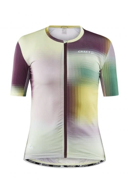 Cyklodres CRAFT ADV Aero zelená s fialovou