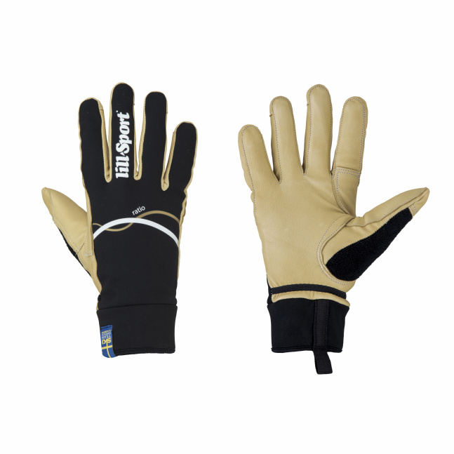 Rukavice LILL-SPORT RATIO GOLD černá