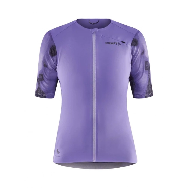 Cyklodres CRAFT PRO Gravel fialová
