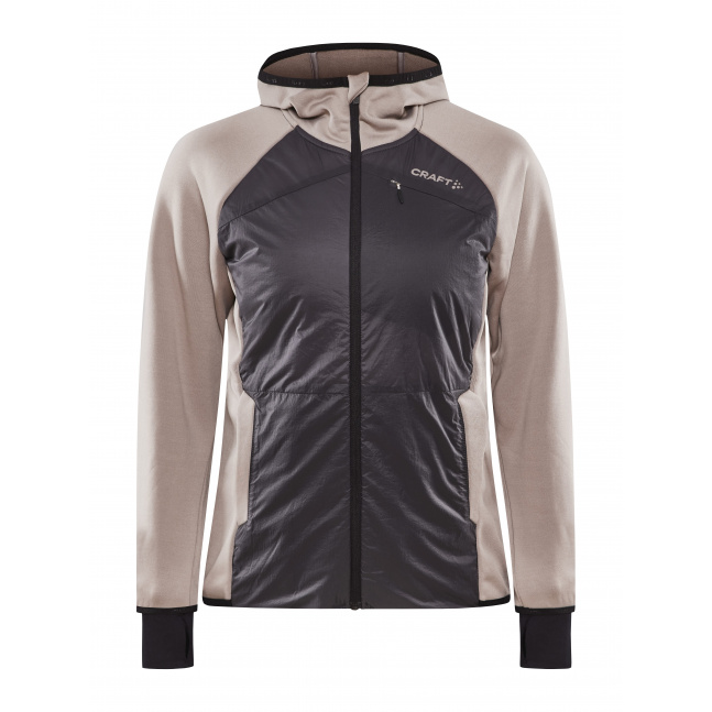 Mikina CRAFT ADV Hybrid hnědá