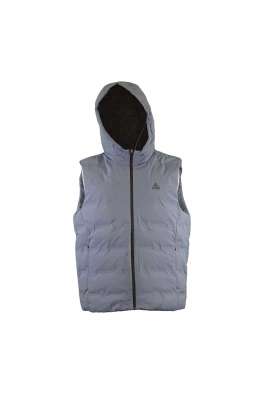 Peak peak down waistcoat blue