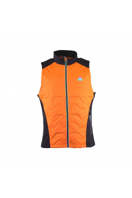 Peak peak down waistcoat orange