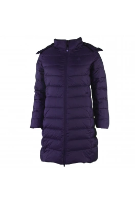 Peak peak mid-lenght padded coat black