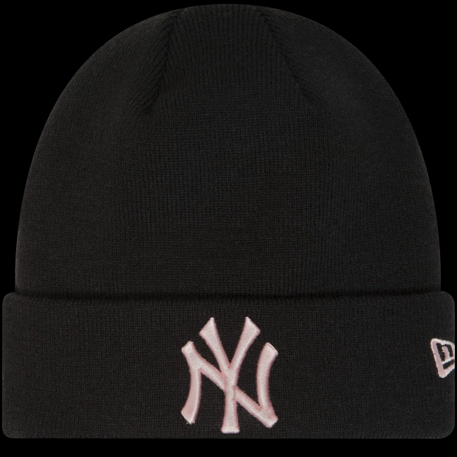 Dámská čepice NEW ERA Essential Cuff Beanie NY YANKEES Dámská čepice NEW ERA Essential Cuff Beanie NY YANKEES