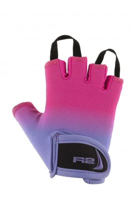 DĚTSKÉ CYKLISTICKÉ RUKAVICE R2 VOSKA ATR08A8 pink