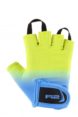 DĚTSKÉ CYKLISTICKÉ RUKAVICE R2 VOSKA ATR08A9 yellow