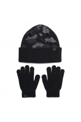 B Beanie/Glove Combo-BLK