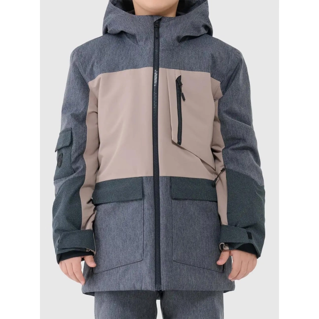 Chlapecká lyžařská bunda 4F Chlapecká lyžařská bunda 4F