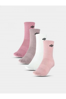 Dívčí ponožky 4F F393 (4pack)