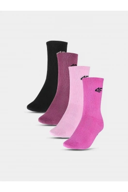 Dívčí ponožky 4F F393 (4pack)