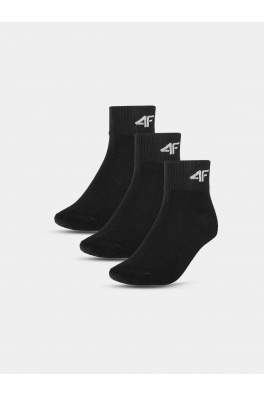 Dětské ponožky casual nad kotník 4F (3pack) - multibarevné