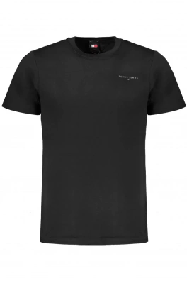 PÁNSKE TRIČKO TOMMY HILFIGER S KRÁTKYM RUKÁVOM ČIERNA