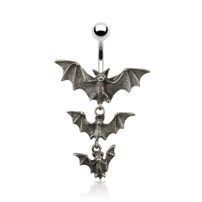 Piercing do pupíku - vampire