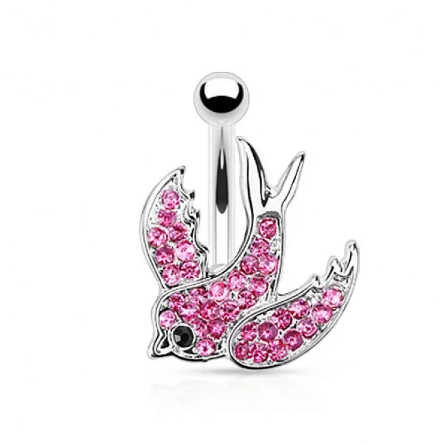 Piercing do pupíku - vlaštovka II