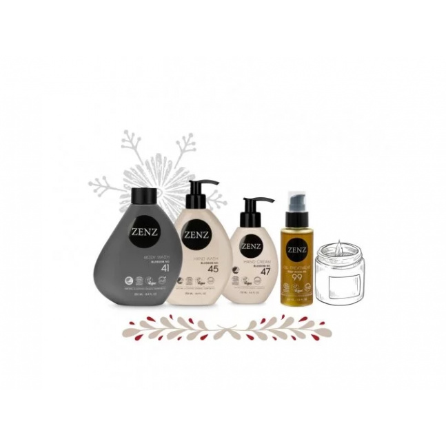 Zenz Vánoční Balíček Body Blossom + Svíčka zdarma