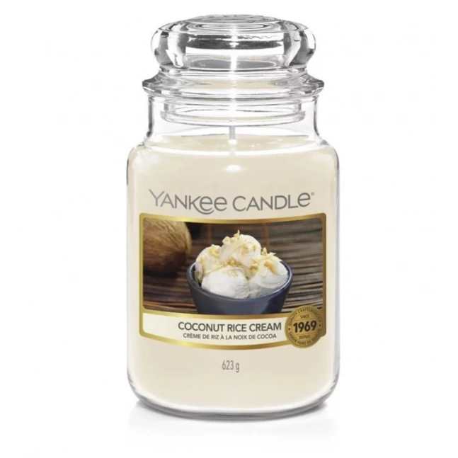 Yankee Candle Large Jar Coconut Rice Cream 623g