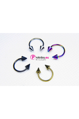 Piercing do obočí - Špička
