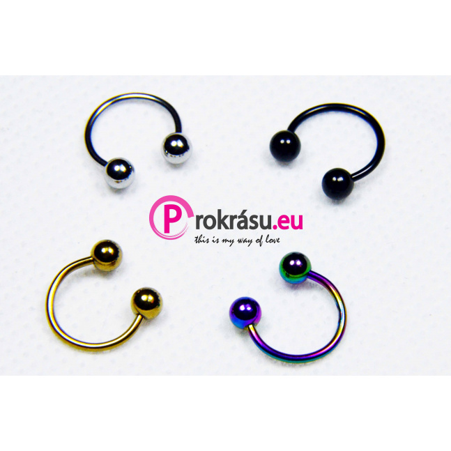 Piercing do obočí - Kolečko
