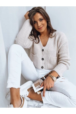 Dámský svetr SISTERS světle béžový Dstreet MY1959