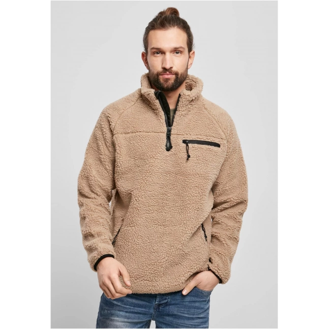 Pánská mikina Brandit Teddyfleece Troyer Pánská mikina Brandit Teddyfleece Troyer
