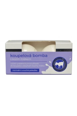 VIVACO Koupelová bomba s kozím mlékem VIVAPHARM 2 x 75 g