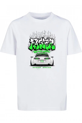 Dětské tričko Faster Than Your Average bílé