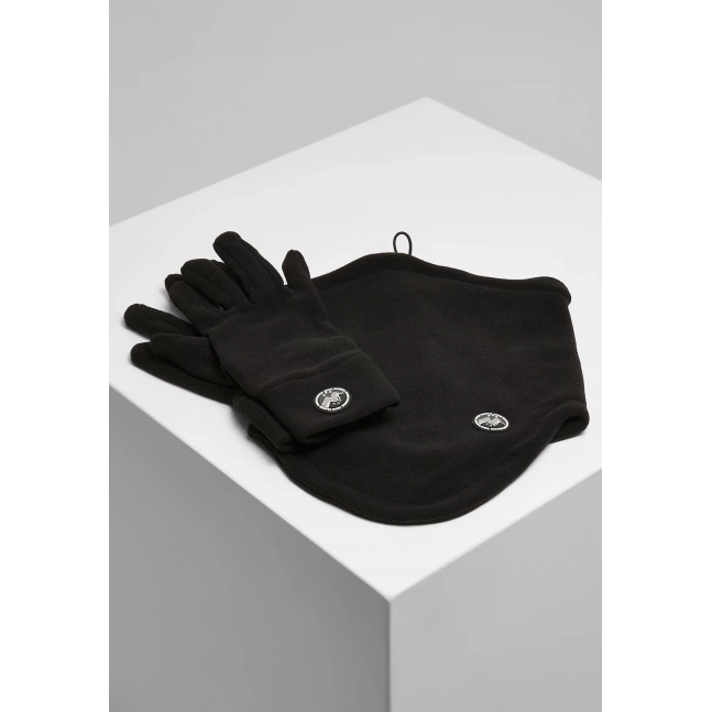 Unisex set rukavice+nákrčník Urban Classics Hiking Fleece Set